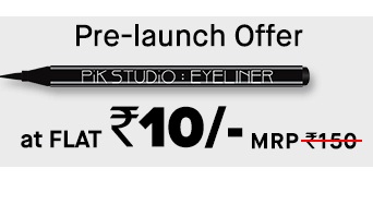 India Desire : Purplle Pik Studio Eye Liner Pre Launch Offer : Buy Pik Studio Eyeliner At Rs 10 Only